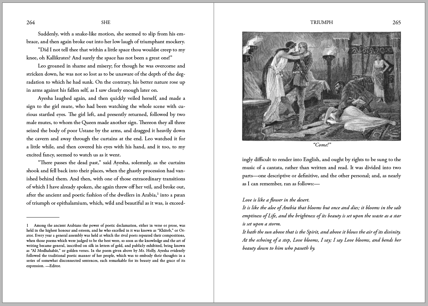She by H. Rider Haggard - Ready to bind typeset (A5 book) - Image 2